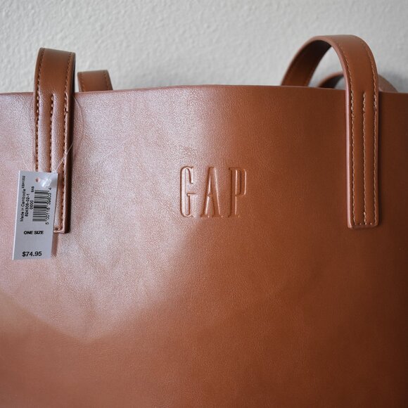 Gap Synthetic Leather Tote NWT - Picture 4 of 4